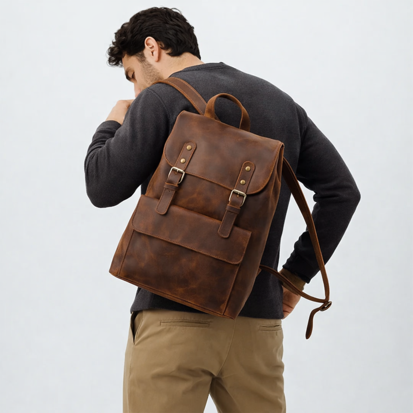 Nomad Vintage Leather Backpack