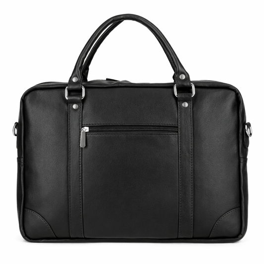 Leather Dera Maverick Soft Grain Leather Laptop Bag